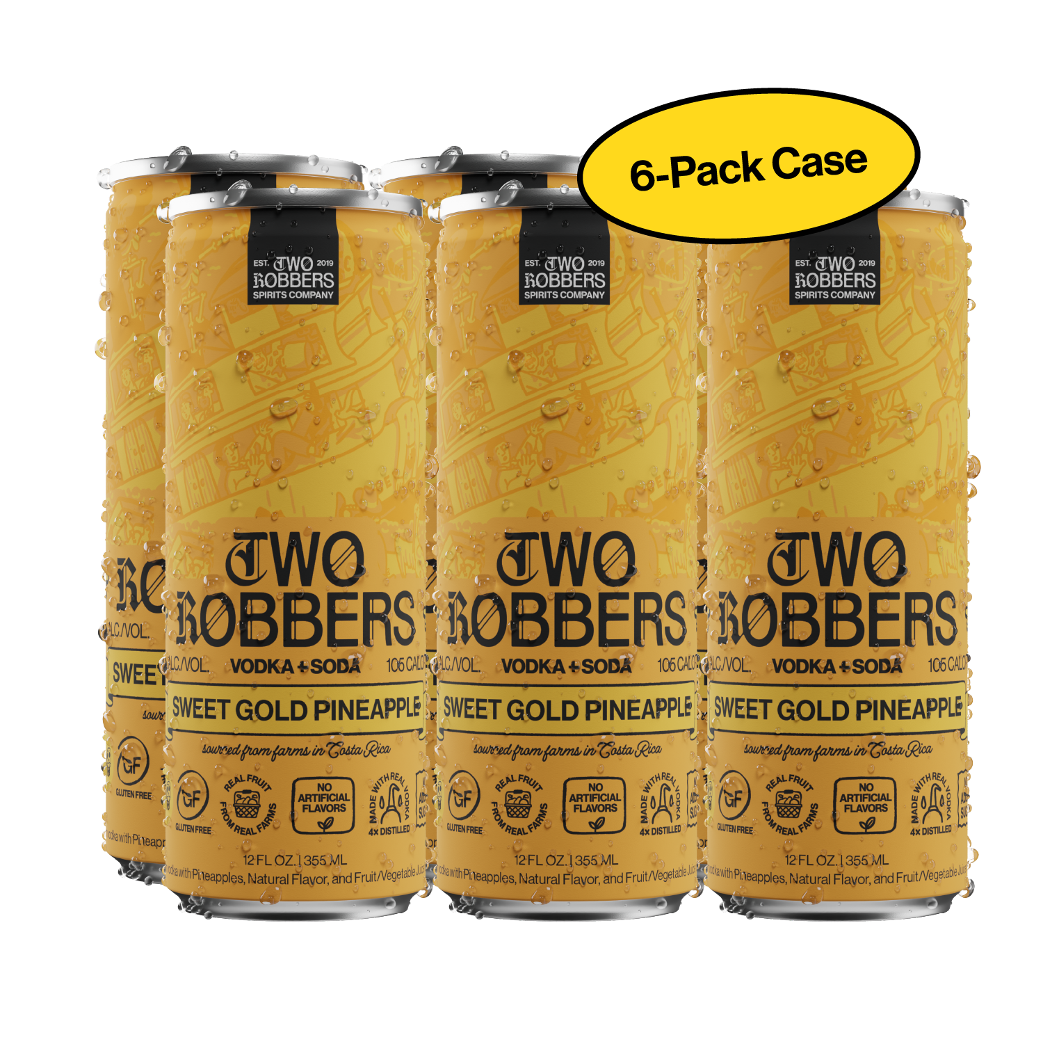 Sweet Gold Pineapple (4x6 Packs)